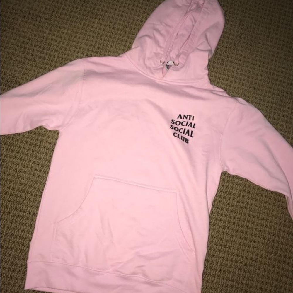 ANTI SS CLUB PINK HOODIE BRAND NEW